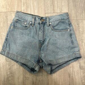 Levi’s High-Waisted Shorts